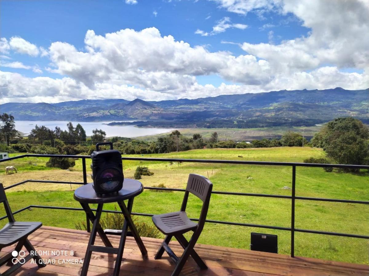Glamping Hermoso Amanecer Guatavita Eksteriør bilde