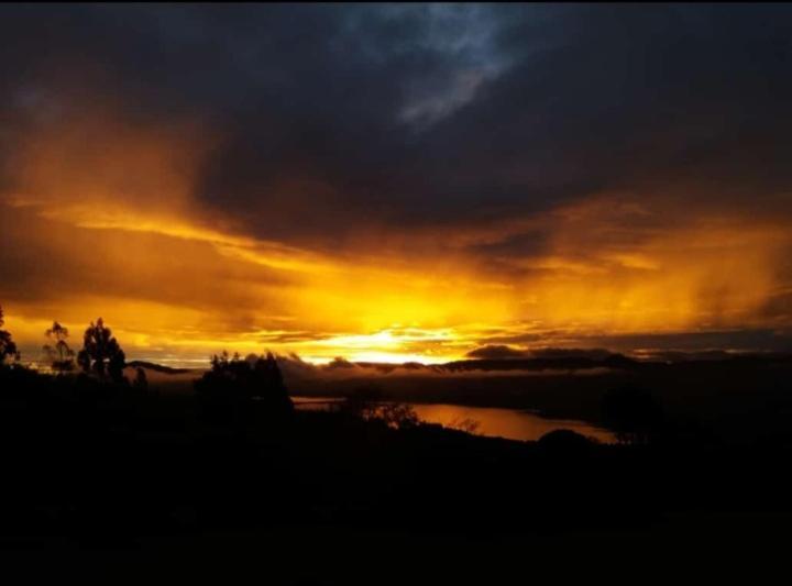Glamping Hermoso Amanecer Guatavita Eksteriør bilde
