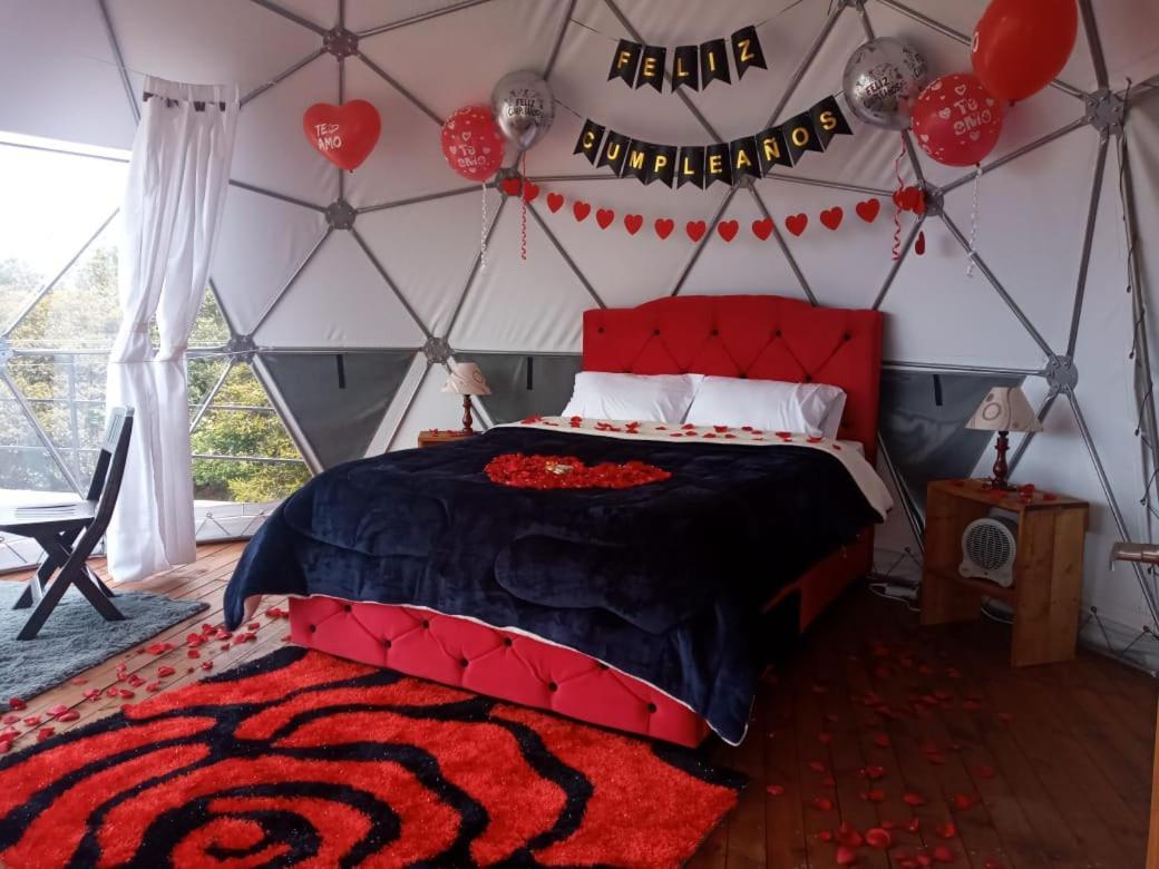 Glamping Hermoso Amanecer Guatavita Eksteriør bilde