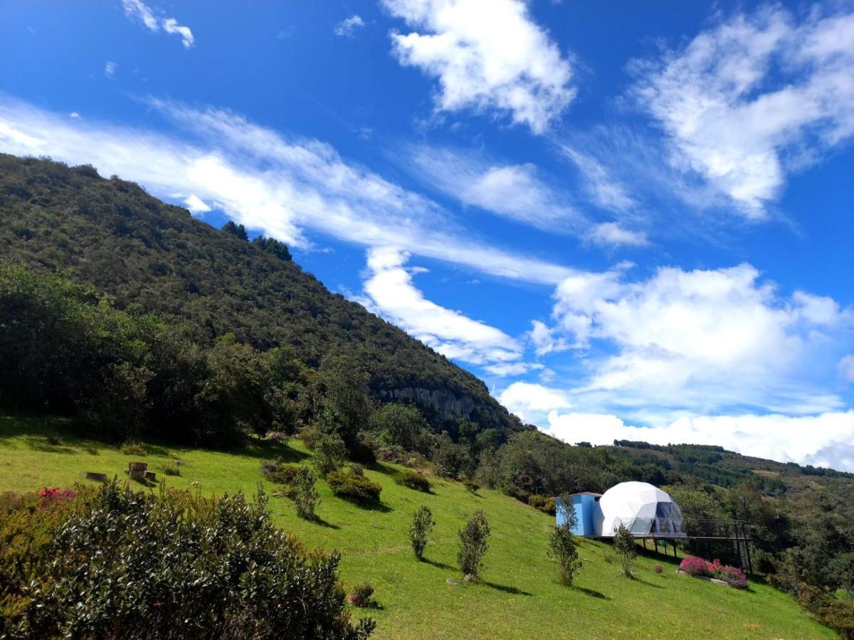 Glamping Hermoso Amanecer Guatavita Eksteriør bilde