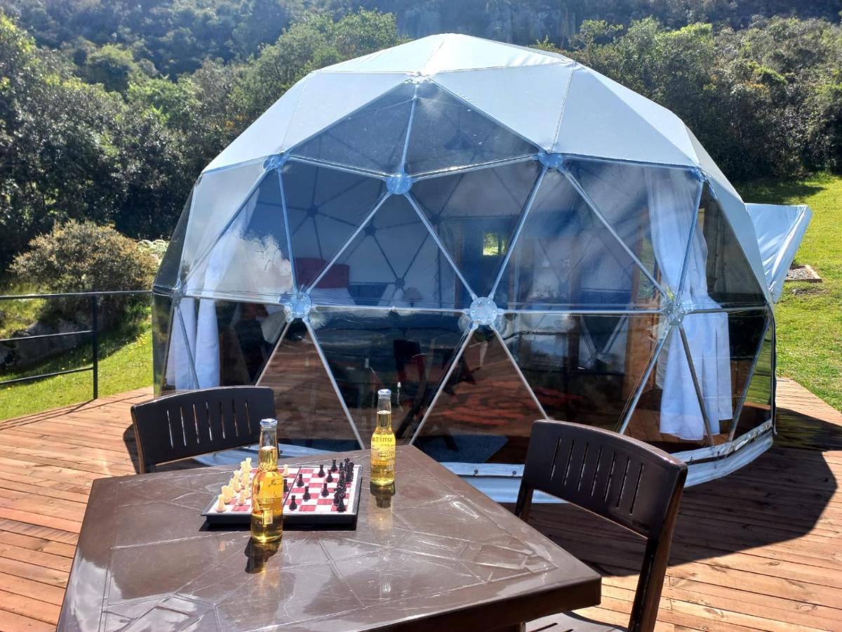 Glamping Hermoso Amanecer Guatavita Eksteriør bilde