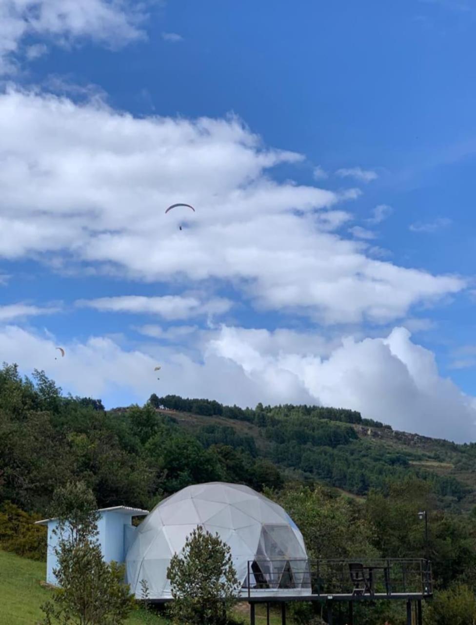 Glamping Hermoso Amanecer Guatavita Eksteriør bilde