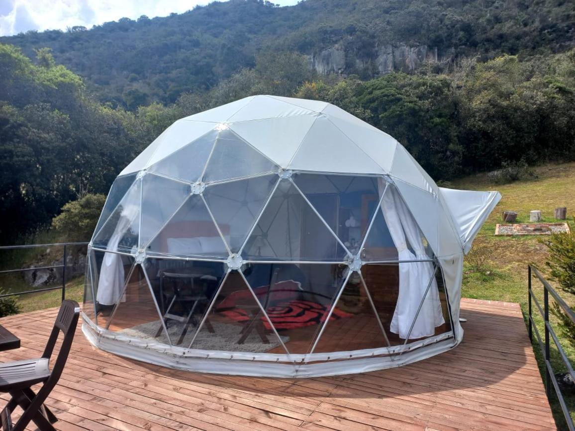 Glamping Hermoso Amanecer Guatavita Eksteriør bilde